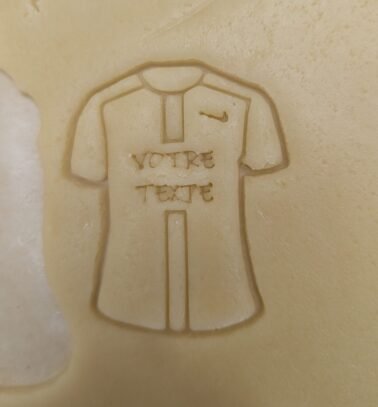 Emporte-pièce Maillot de football (face avant) – Image 3