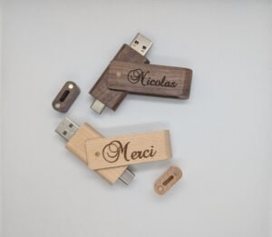 Clé usb 2 en 1